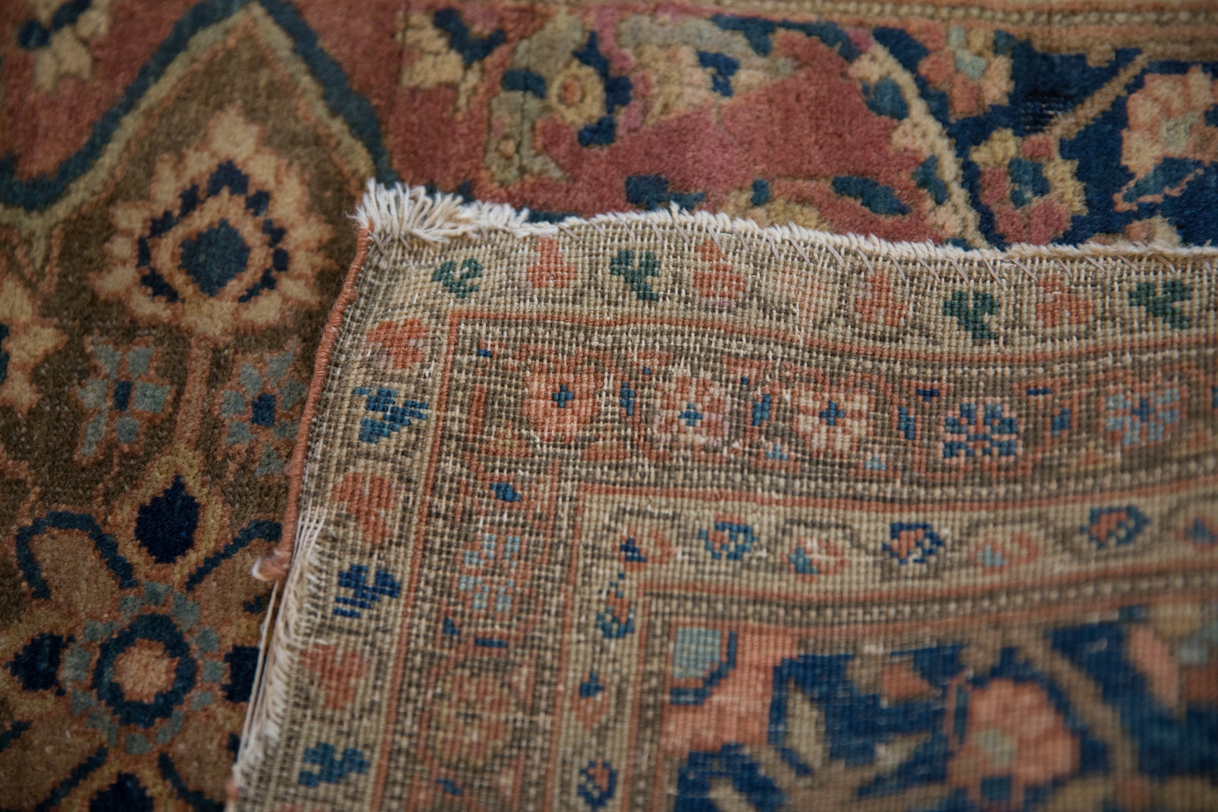2x2.5 Small Antique Farahan Rug by Old New House® - product image 10 for Resin Society