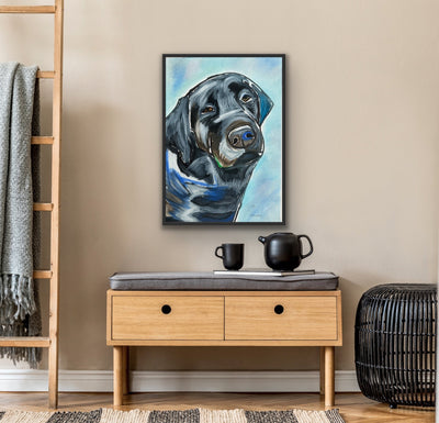 Black Lab - Art Prints detail image - Resin Society