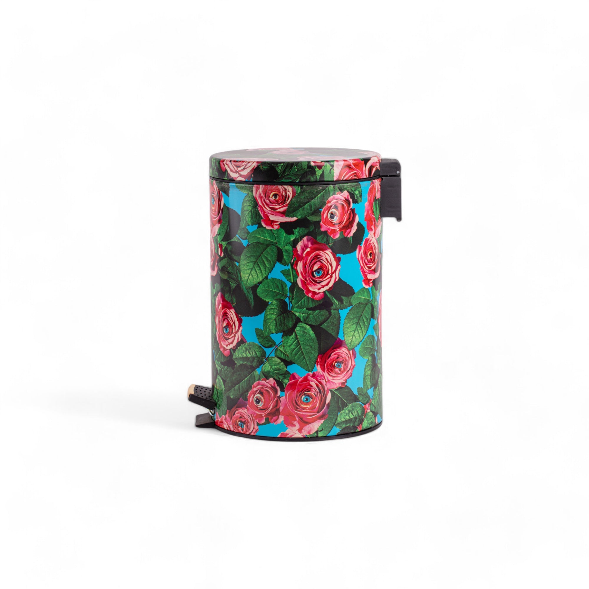 Dustbin 12L - Roses detail image - Resin Society