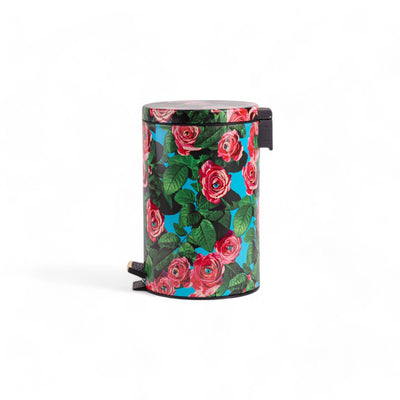 Dustbin 12L - Roses detail image - Resin Society