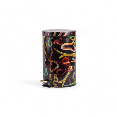 Dustbin 12L - Snakes detail image - Resin Society