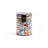 Dustbin 5L - Snakes White detail image - Resin Society