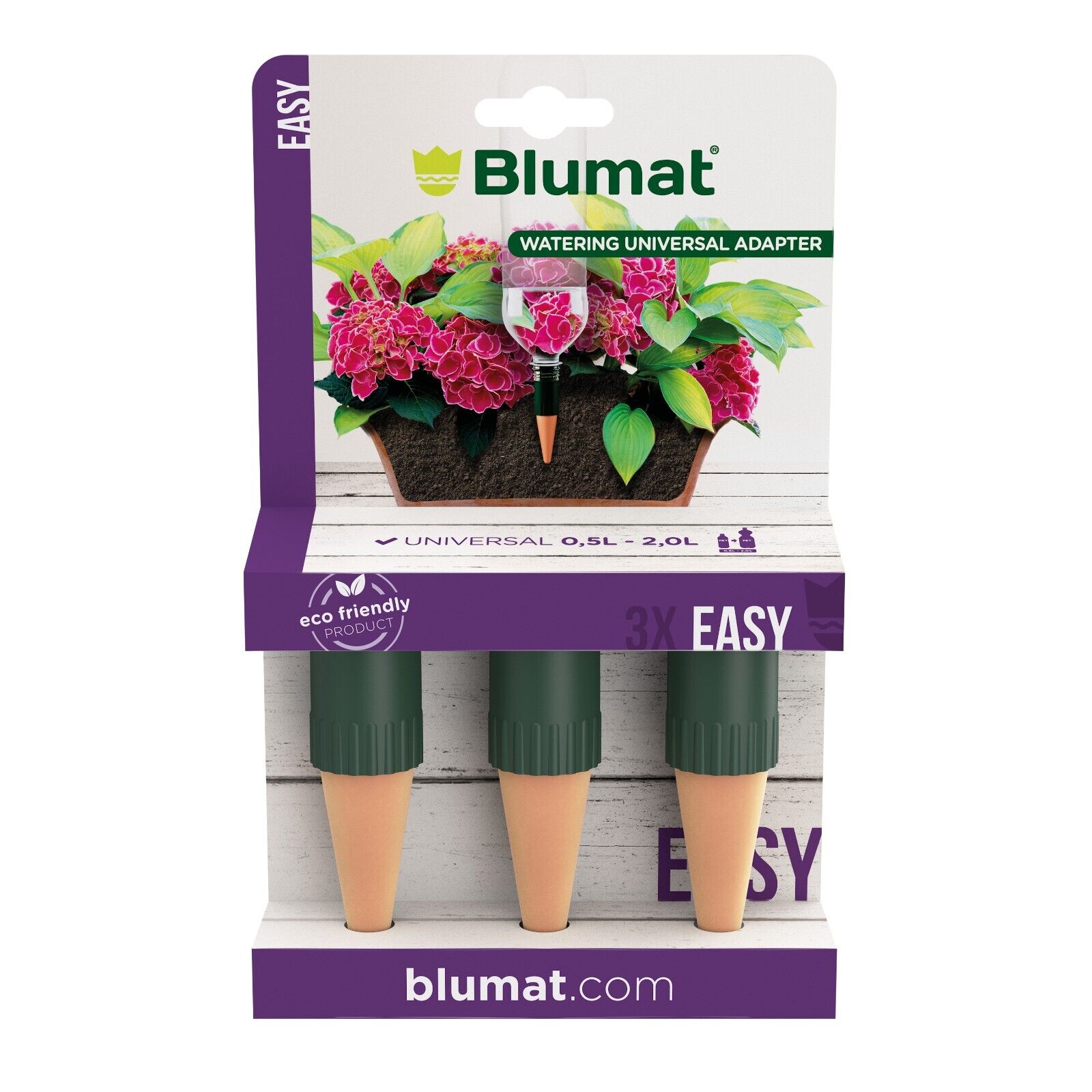 Blumat Easy Bottle Adapter Plant Watering Stake by Sustainable Village - product image 4 for Resin Society