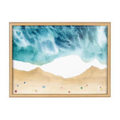 Blake North Shore Framed Printed Glass by kateandlaurel - product image 13 for Resin Society