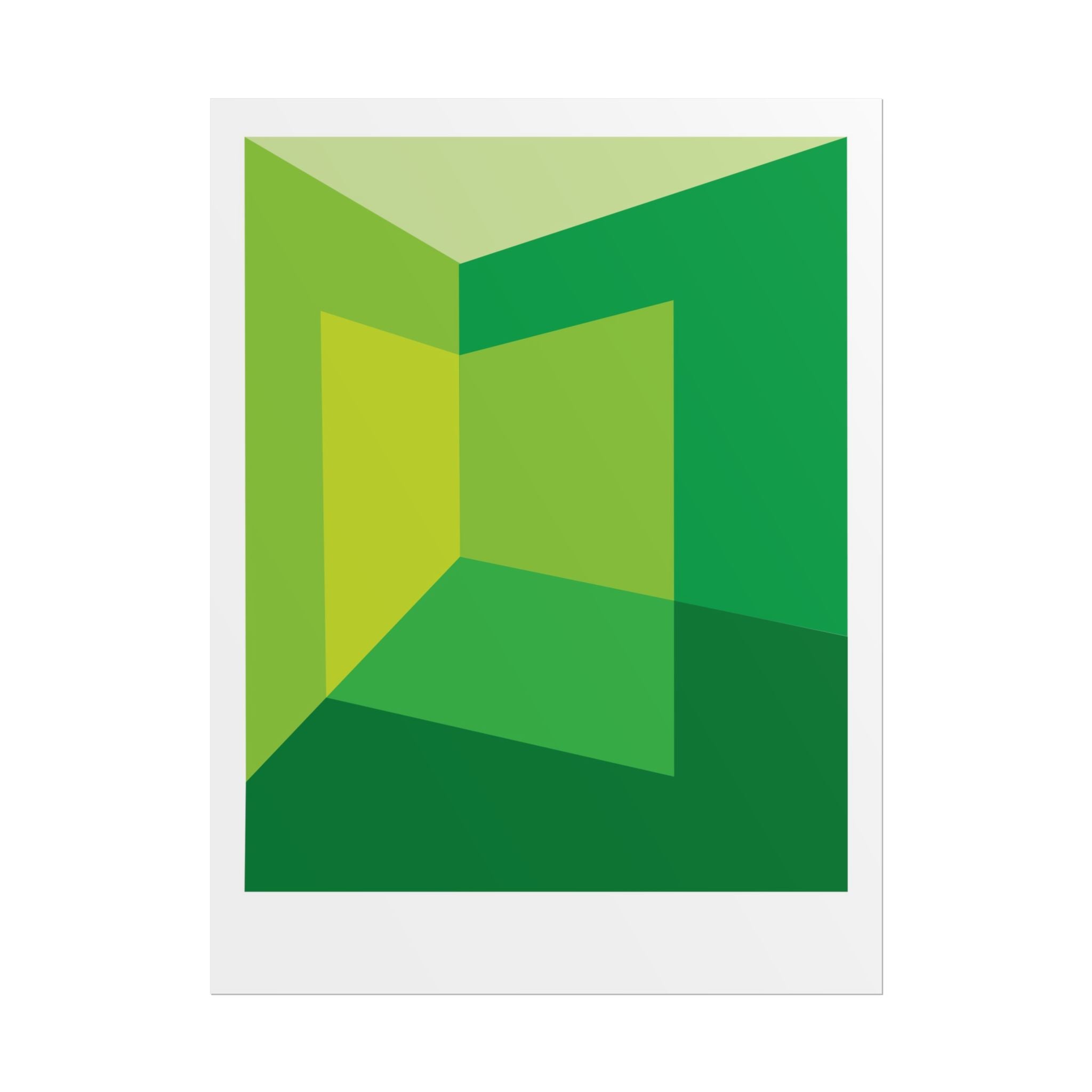 Light Corner: Greens - Fine Art Giclée Print by Holly McWhorter by Holly McWhorter Art: Paintings and Art Prints - product image 3 for Resin Society