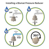 Blumat Pressure Reducer, 0.5 bar (7.3 psi) by Sustainable Village - product image 5 for Resin Society