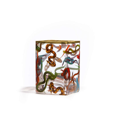Glass Vase Snakes detail image - Resin Society