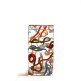 Glass vase big Snakes detail image - Resin Society