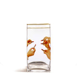 Glass vase big Lipstick by DEKOR - Resin Society