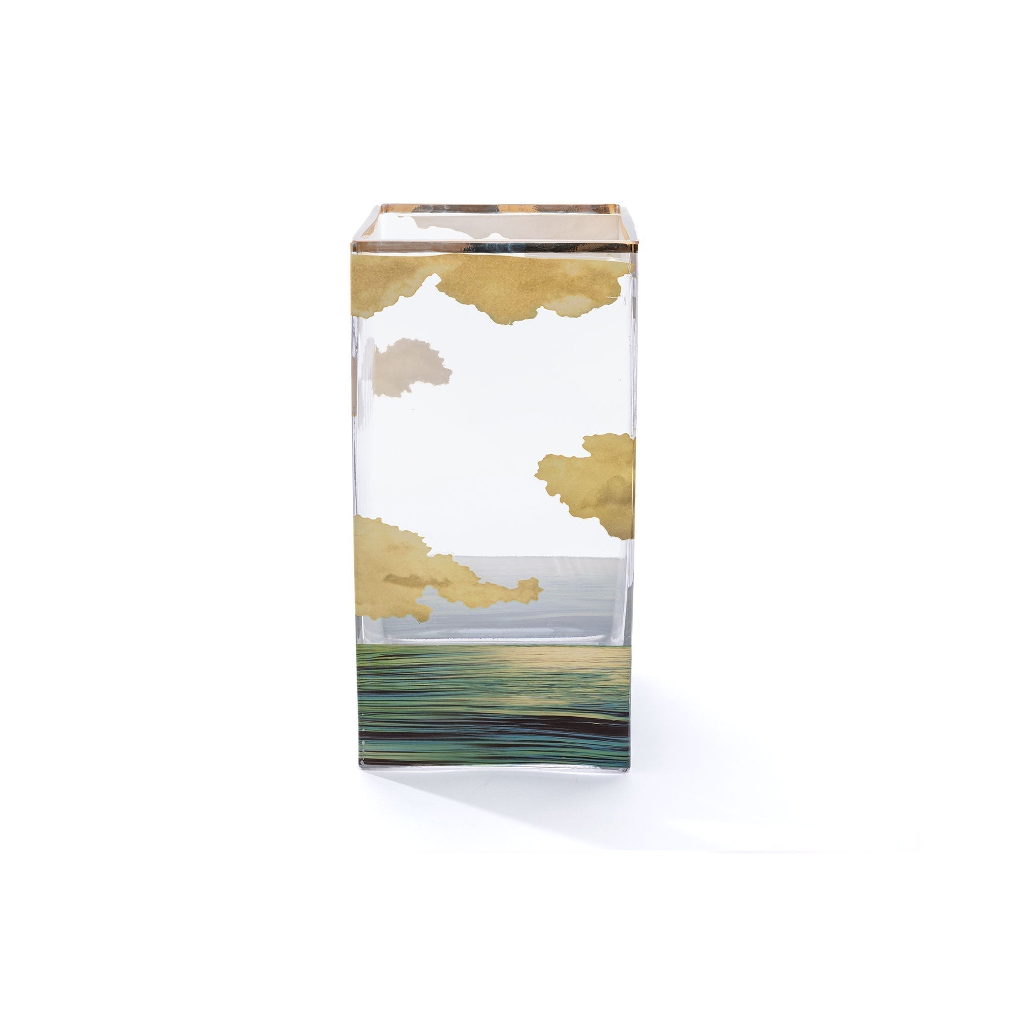 Glass vase big Seagirl detail image - Resin Society