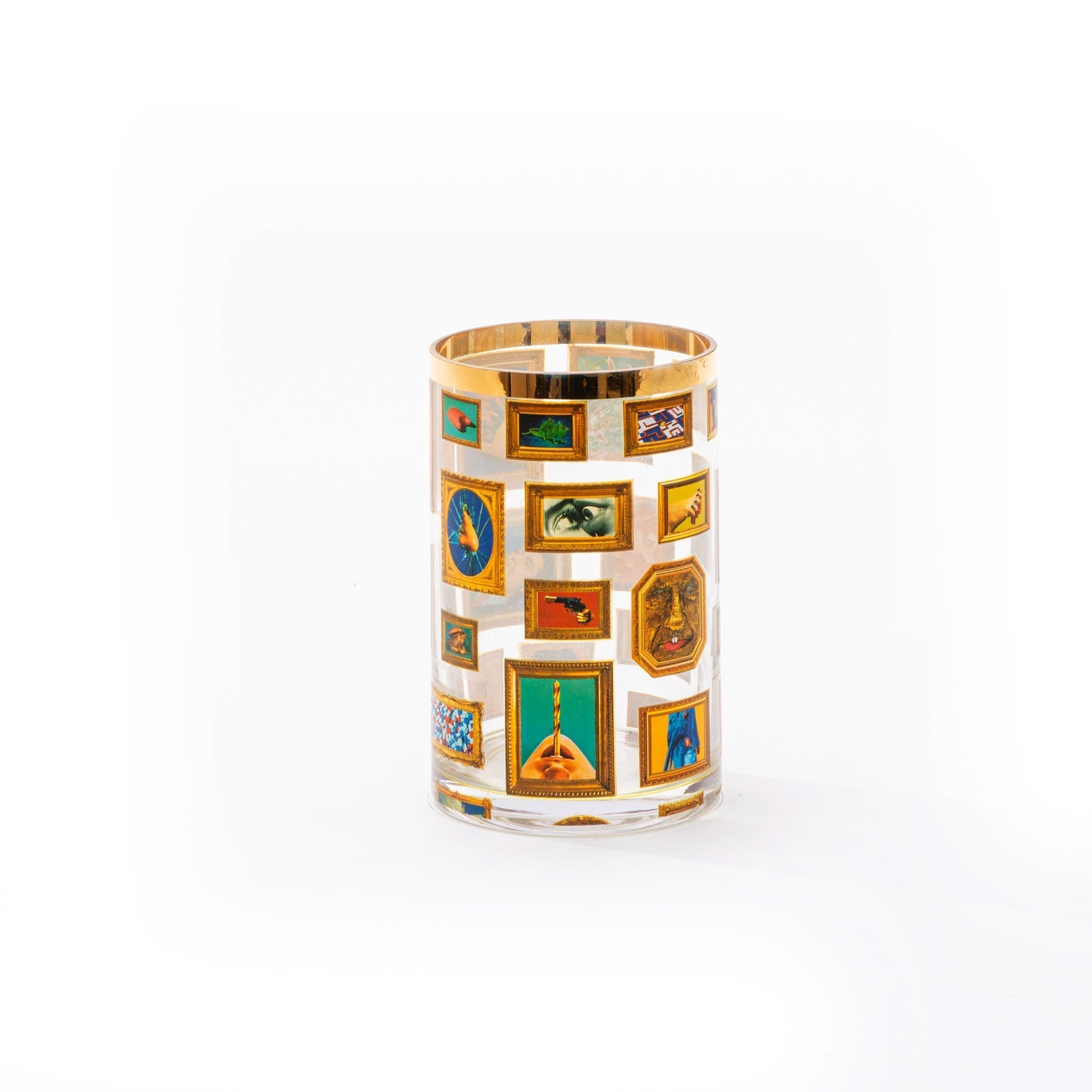 Glass Vase Frames Cylindrical small detail image - Resin Society