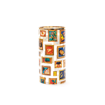 Glass Vase Frames Cylindrical medium detail image - Resin Society