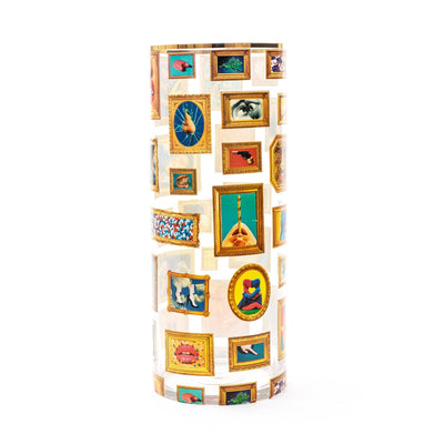 Glass Vase Frames Cylindrical Big detail image - Resin Society