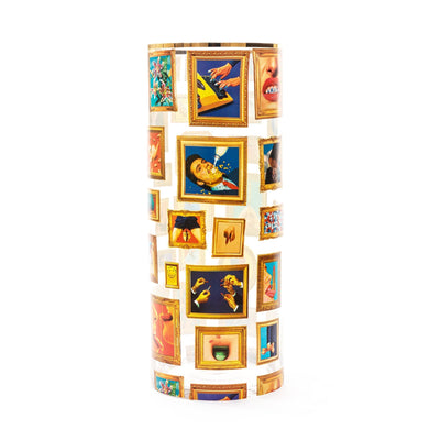 Glass Vase Frames Cylindrical Big by DEKOR - Resin Society