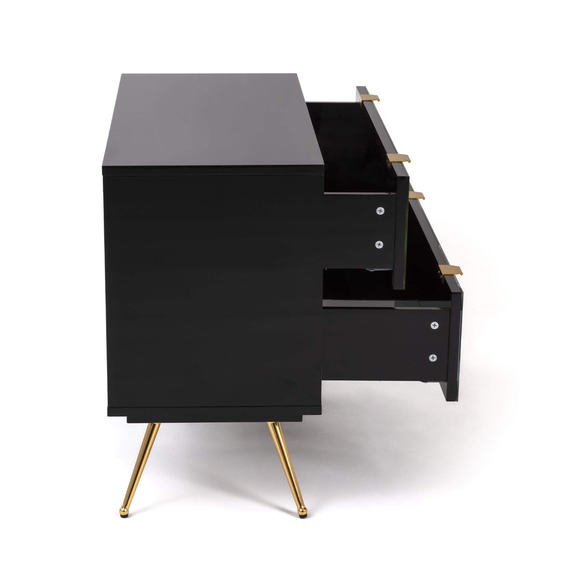 Chest of Two Drawers Trumpets detail image - Resin Society