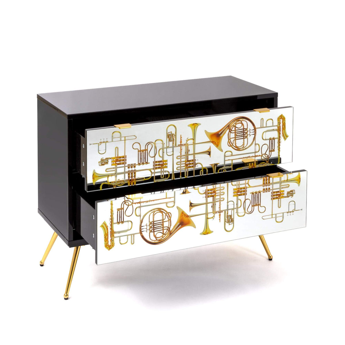Chest of Two Drawers Trumpets by DEKOR - product image 3 for Resin Society