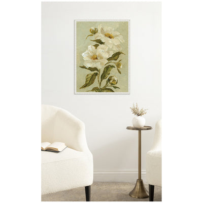 Floral No 9 by Annie Quigley Framed Canvas Wall Art Print
