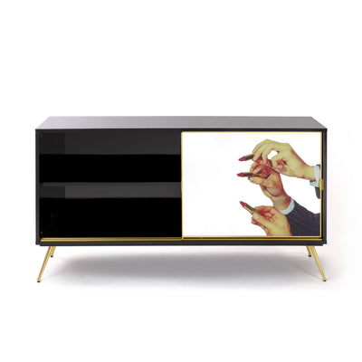 Cabinet Sliding Door Lipsticks detail image - Resin Society