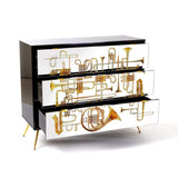 Chest of Three Drawers Trumpets by DEKOR - product image 3 for Resin Society