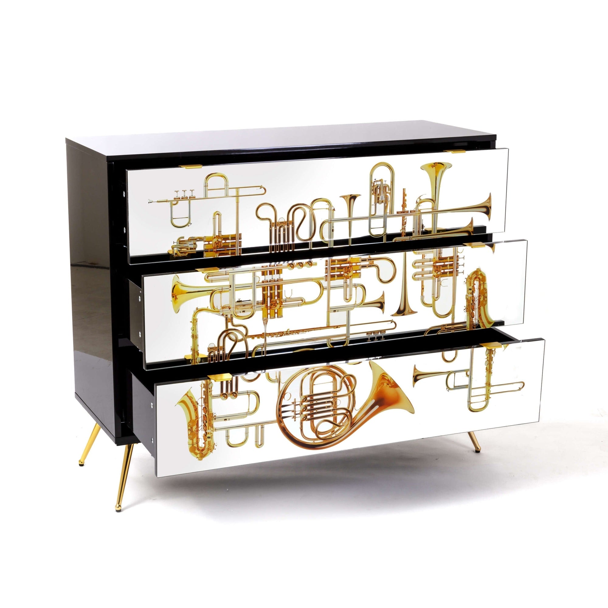 Chest of Three Drawers Trumpets by DEKOR - product image 3 for Resin Society