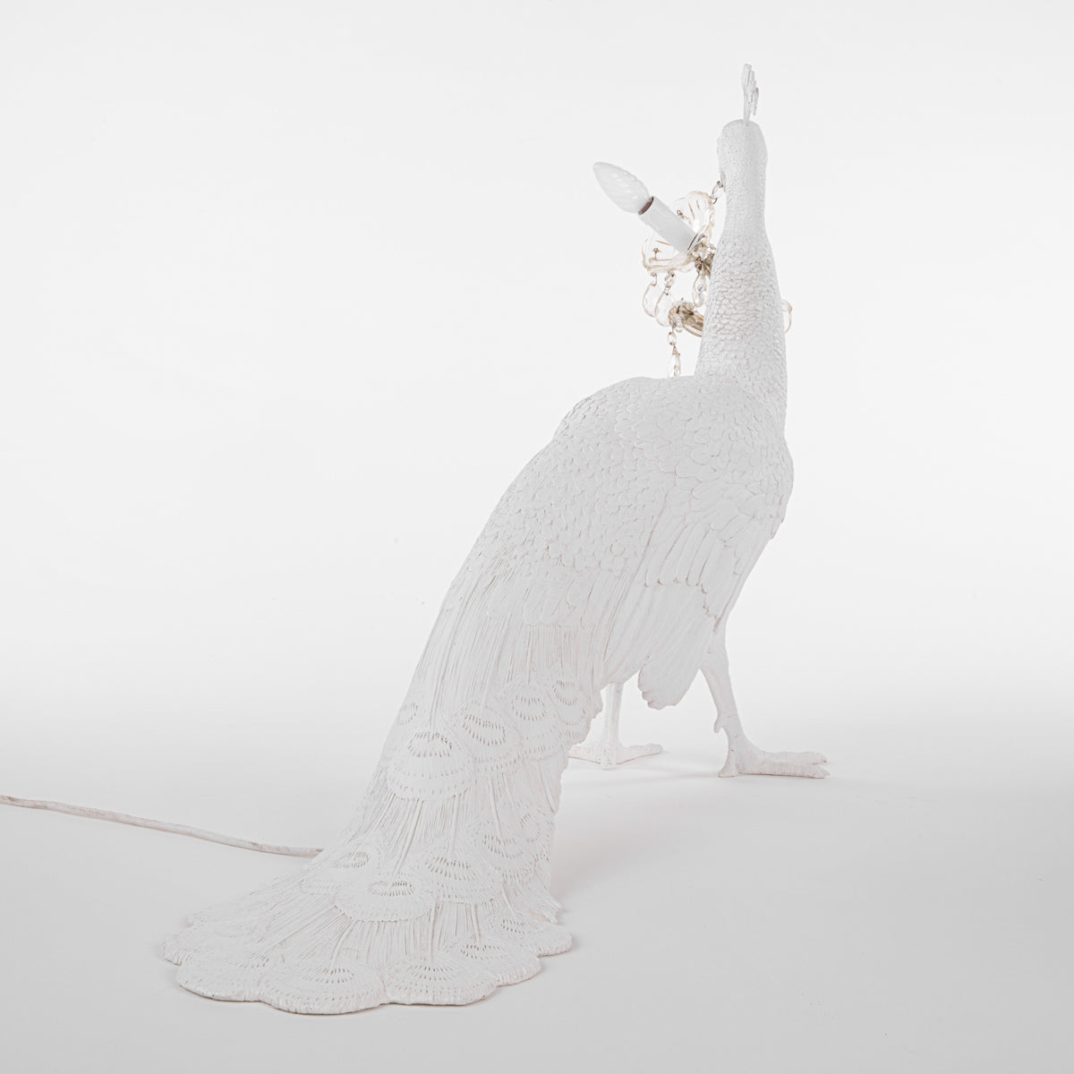 Peacock Led Lamp by DEKOR - product image 4 for Resin Society
