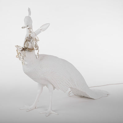 Peacock Led Lamp by DEKOR - product image 3 for Resin Society