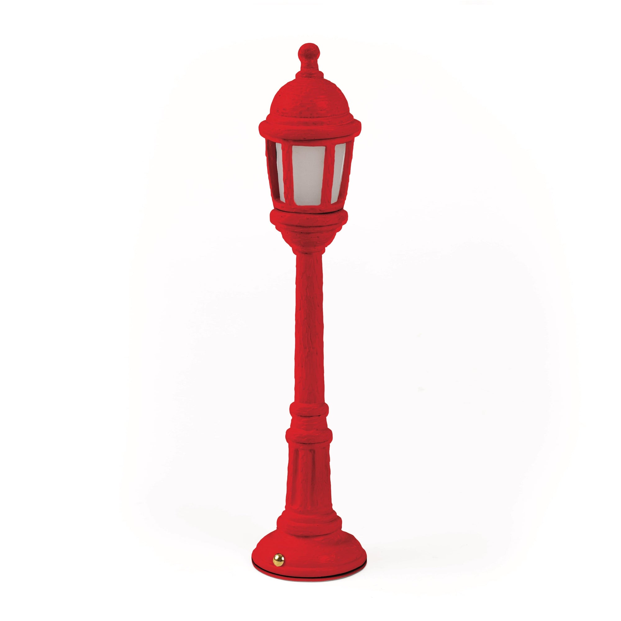 Street Lamp Dining Red by DEKOR - main product image for Resin Society