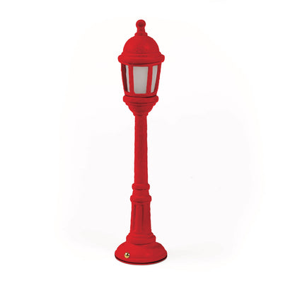 Street Lamp Dining Red by DEKOR - main product image for Resin Society