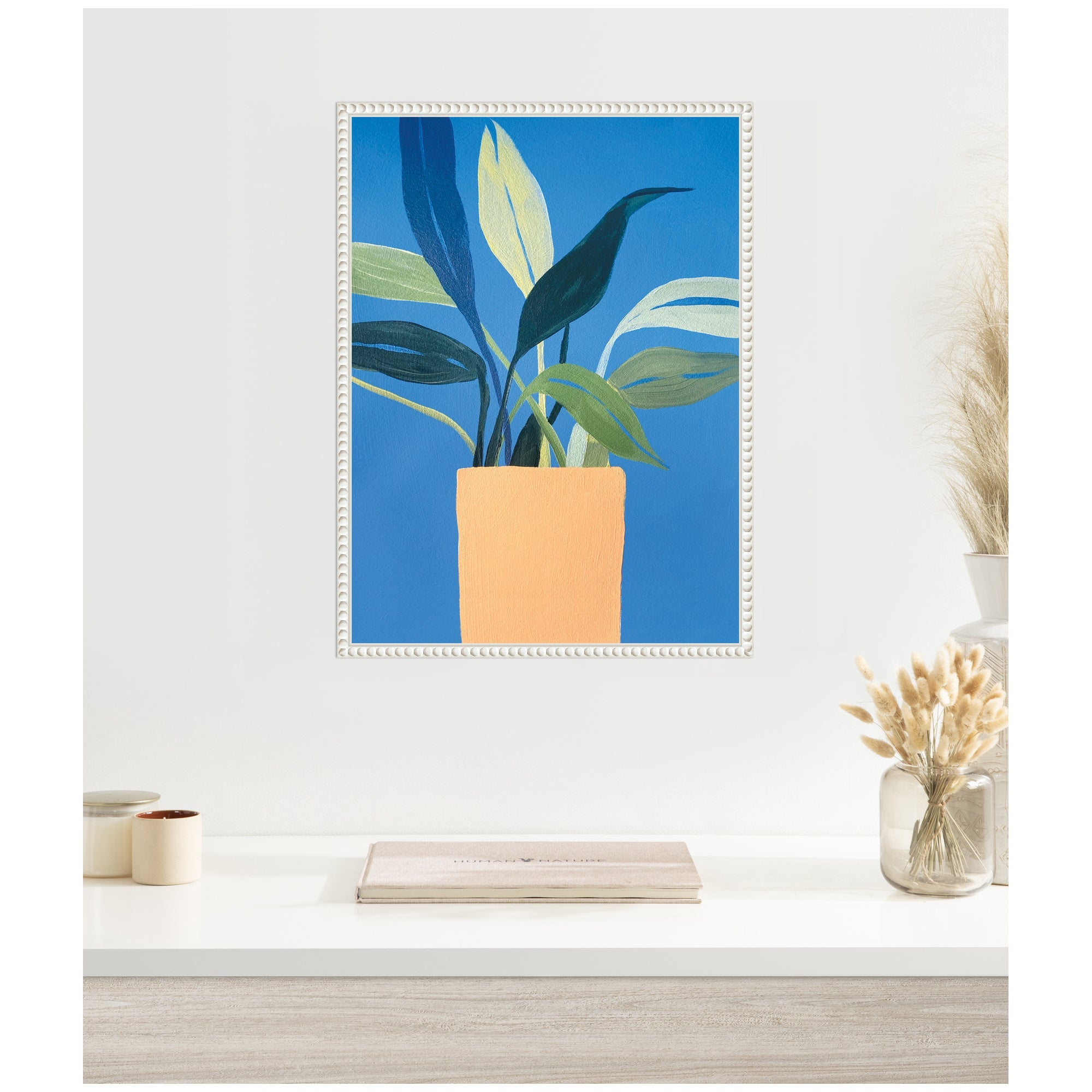 Sylvie House Plant Framed Canvas by Emma Daisy