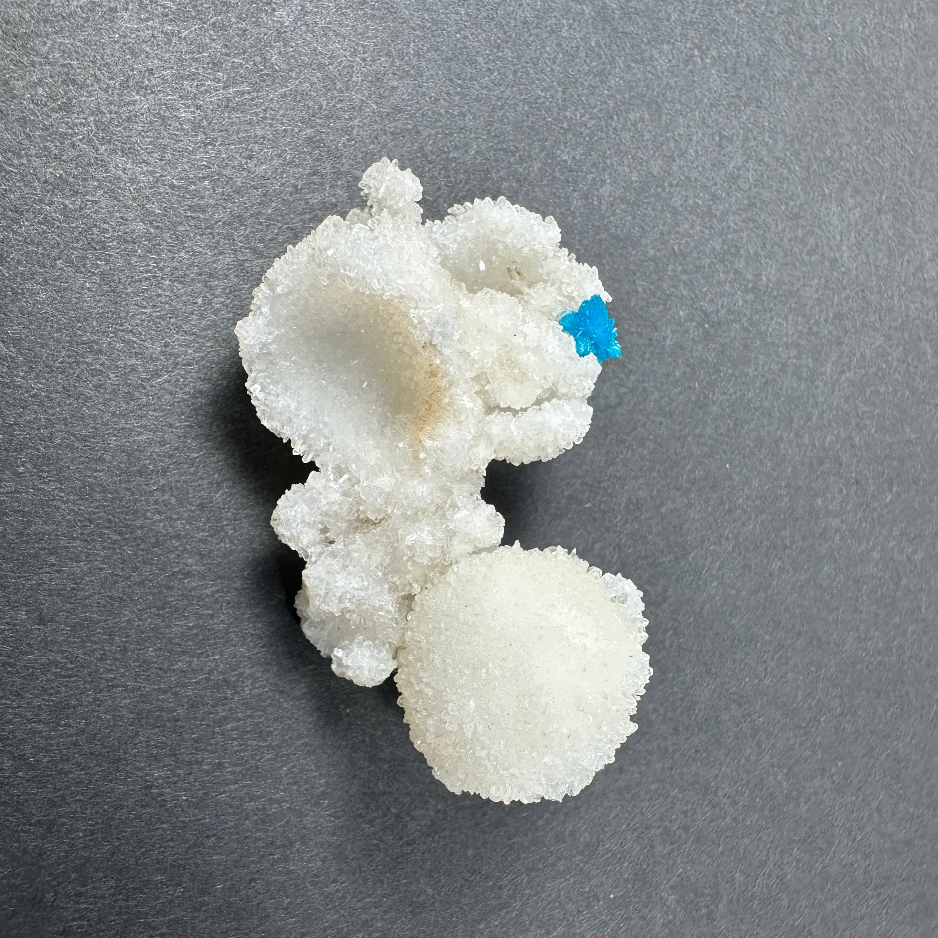 Cavansite Ball 'Floaters' on Stilbite MD by Rare Earth Gallery