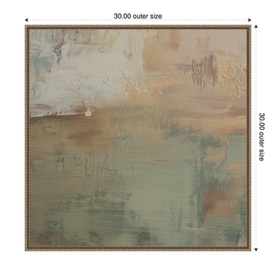 Sage Horizon No.
1 by Amy Lighthall Framed Canvas Wall Art Print