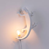 Chameleon Lamp Going Up detail image - Resin Society
