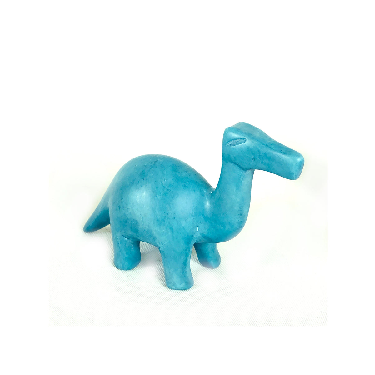 Blue Soapstone Dinosaur by Mbare Ltd - product image 3 for Resin Society