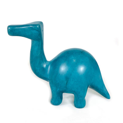 Blue Soapstone Dinosaur by Mbare Ltd - product image 4 for Resin Society