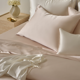 Charmeuse Mulberry Silk Pillowcase with Classic Piping by Perle Silk - product image 7 for Resin Society