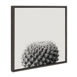 Sylvie Haze Succulent Cactus Short Framed Canvas