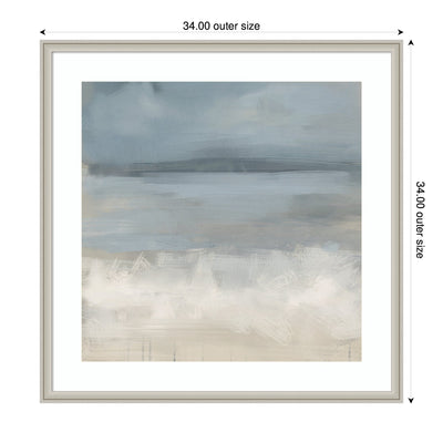 The Blues by Mary Sparrow Framed Wall Art Print
