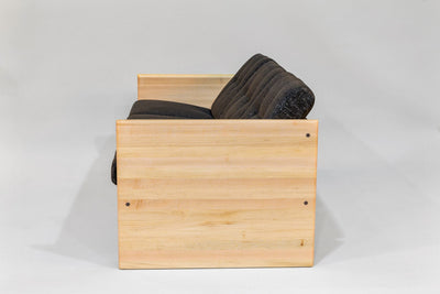 Deku Coal with Butcher Block Arms (Natural) by Enrico Bartolini - product image 3 for Resin Society