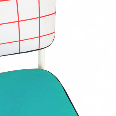 Superchair Red Grid detail image - Resin Society