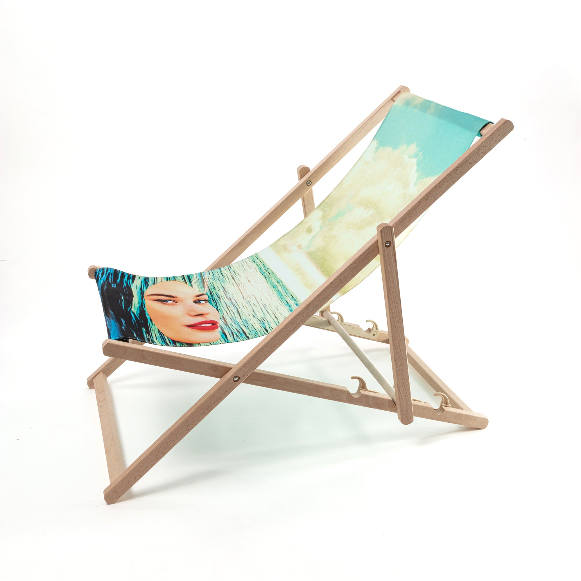 Deck Chair Girl in the Sea detail image - Resin Society