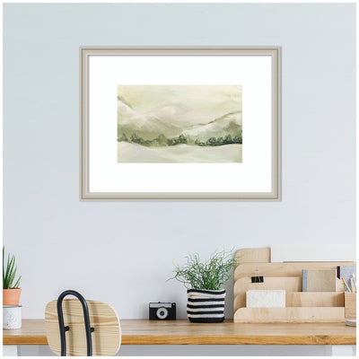 AQ Winter Landscape No.
3 by Annie Quigley Framed Wall Art Print