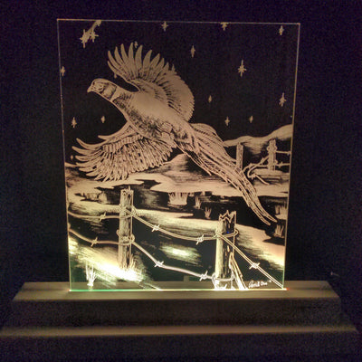 Flying Pheasant (standard LED) by D-Lighted Designs