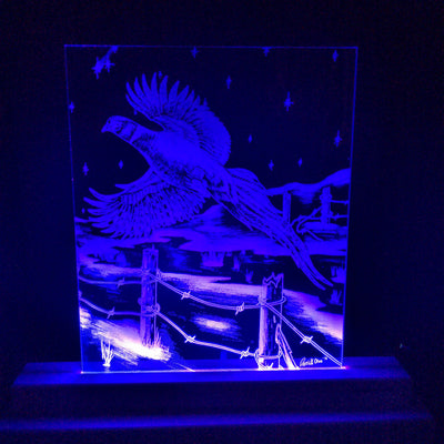 Flying Pheasant (standard LED) by D-Lighted Designs