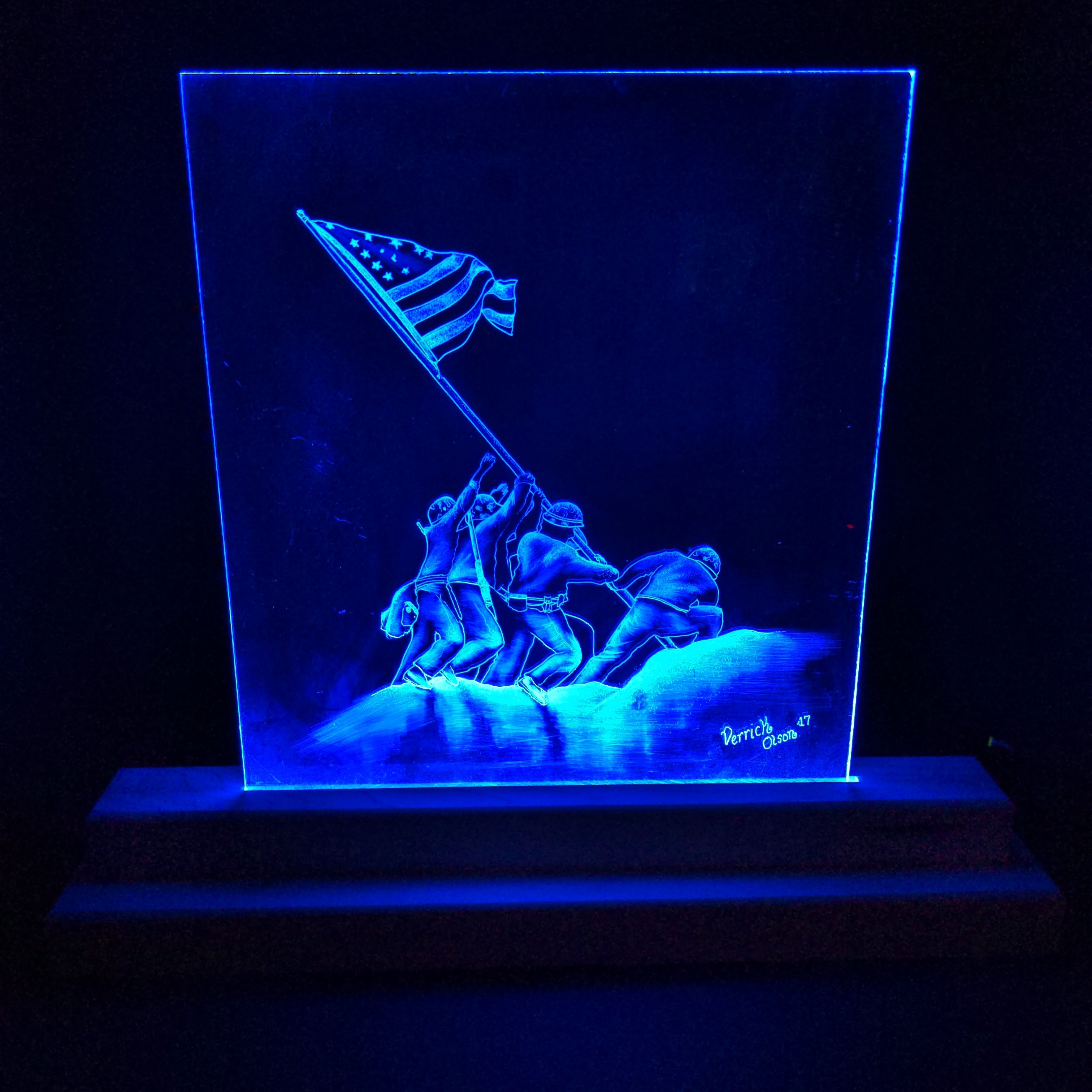 Raise the Flag (standard LED) by D-Lighted Designs