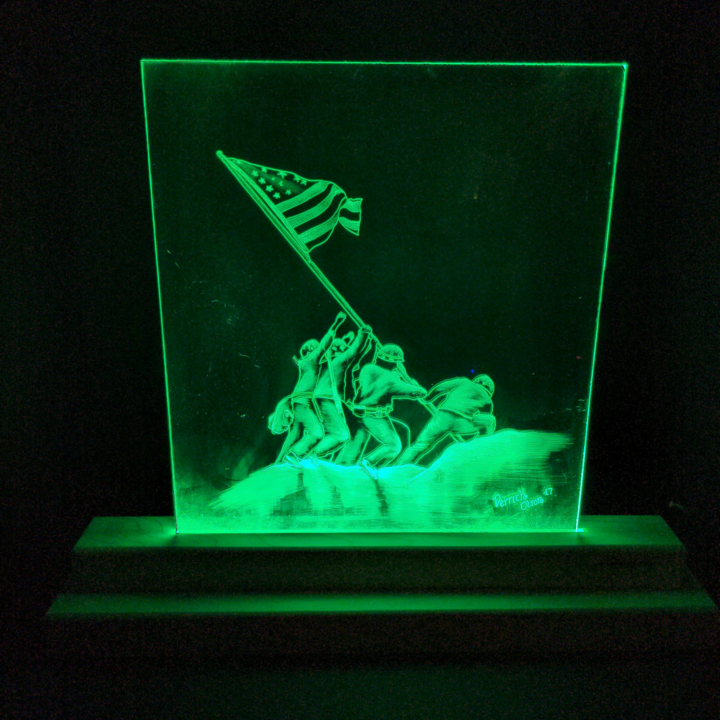 Raise the Flag (standard LED) by D-Lighted Designs