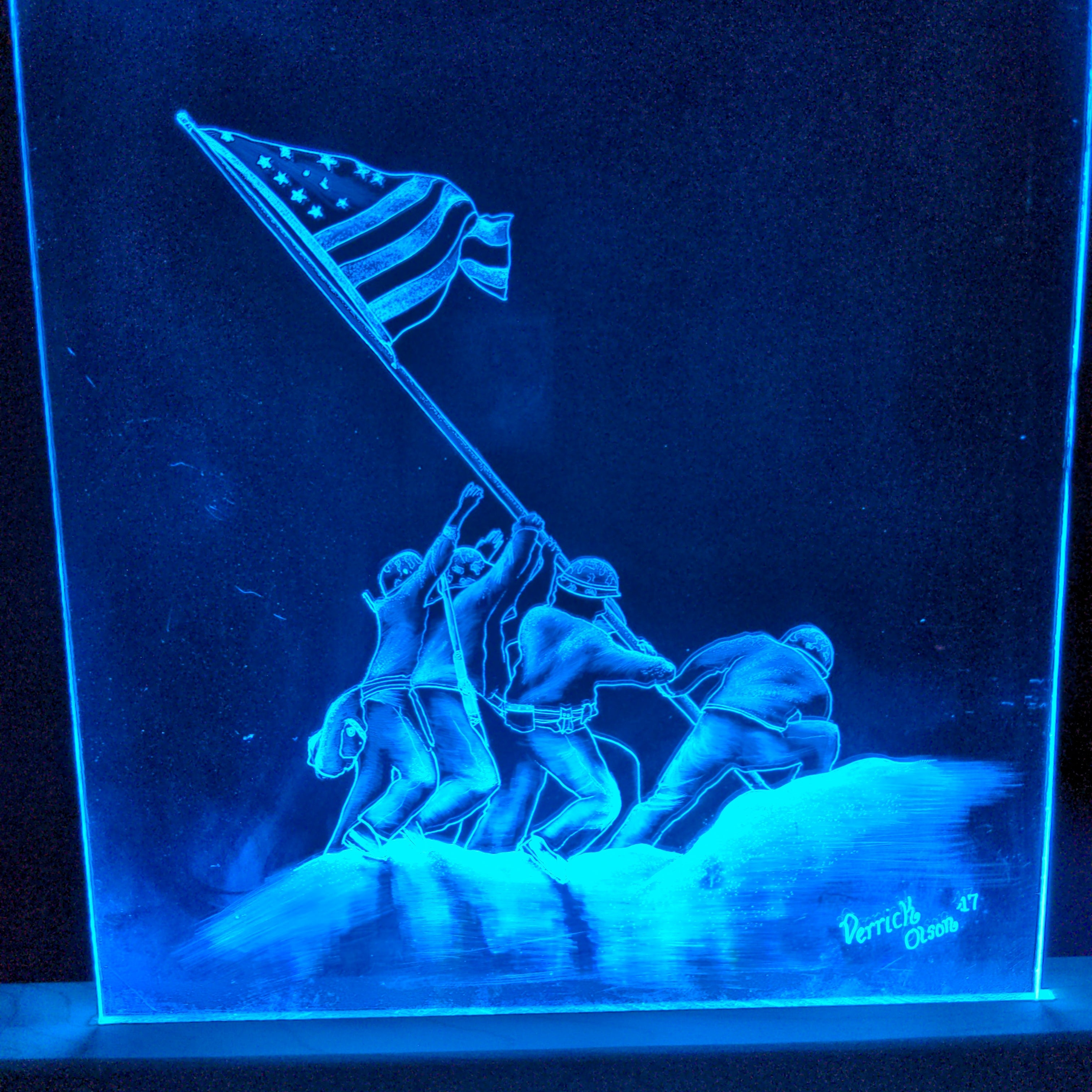 Raise the Flag (standard LED) by D-Lighted Designs