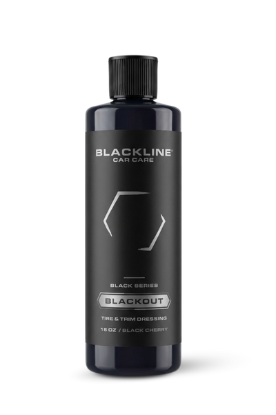 BLACKLINE® BLACKOUT TRIM & TIRE DRESSING by Blackline Car Care - main product image for Resin Society
