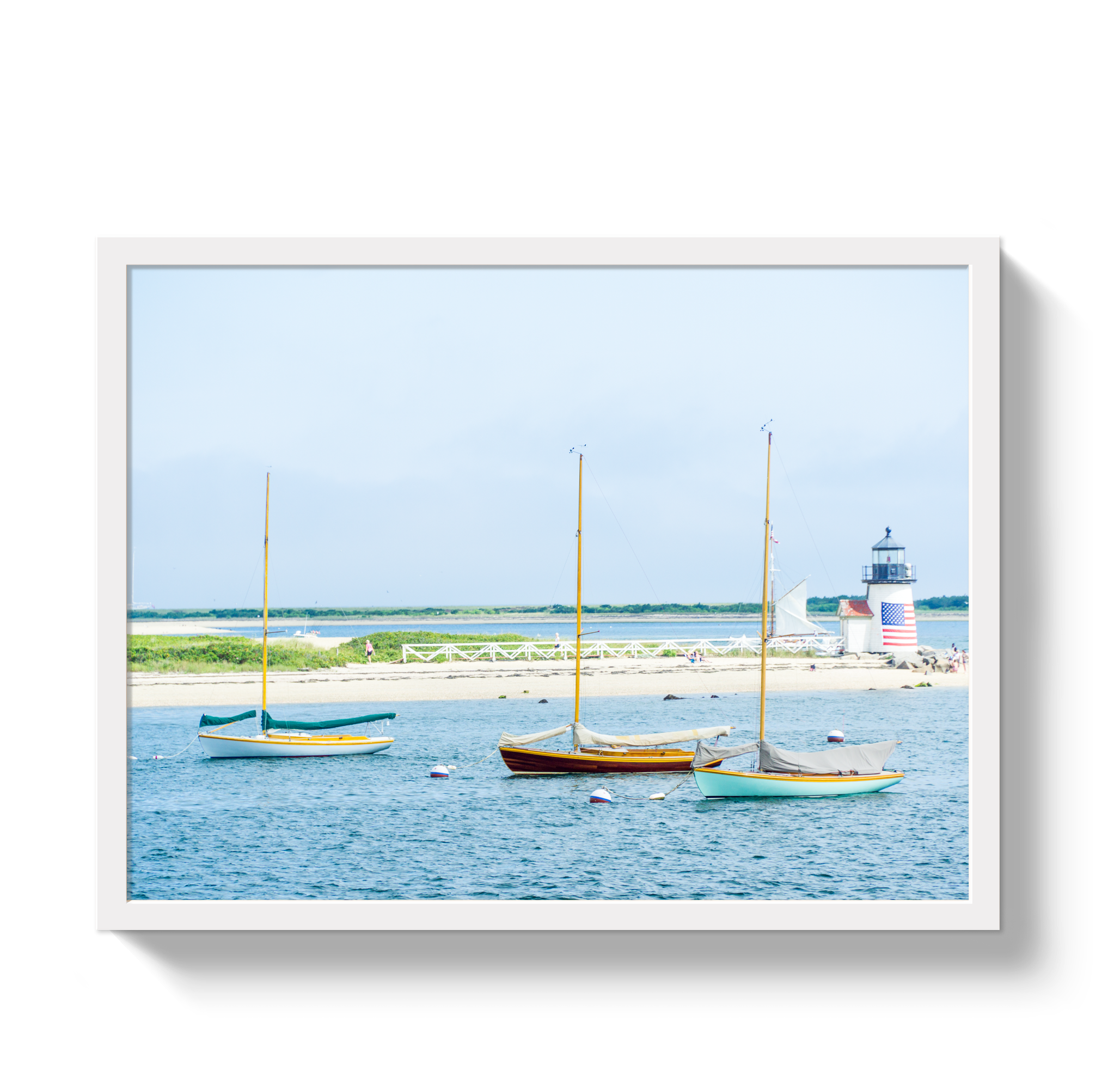 Moored in Nantucket by Johnny Vacay - product image 5 for Resin Society