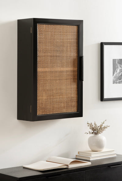 Ori Rattan Wall Cabinet by kateandlaurel - product image 10 for Resin Society