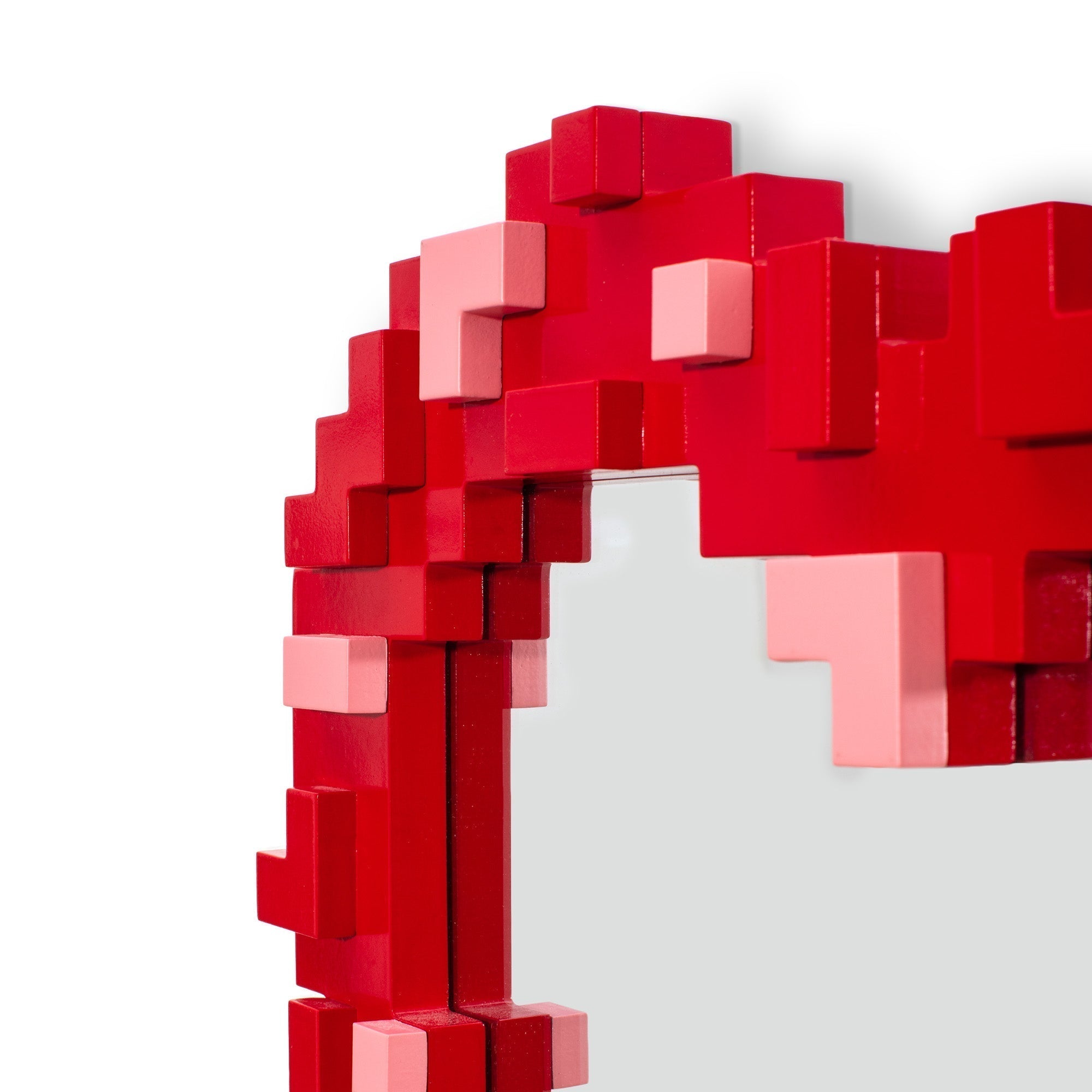 Pixel mirror - Heart by DEKOR - product image 2 for Resin Society